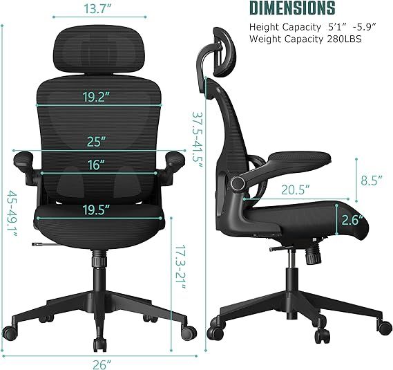 SUNNOW Mesh Office Chair